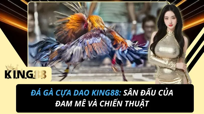 Đá Gà Cựa Dao: Sân Đấu Của Đam Mê Và Chiến Thuật Tại KING88 2 Đá Gà Cựa Dao